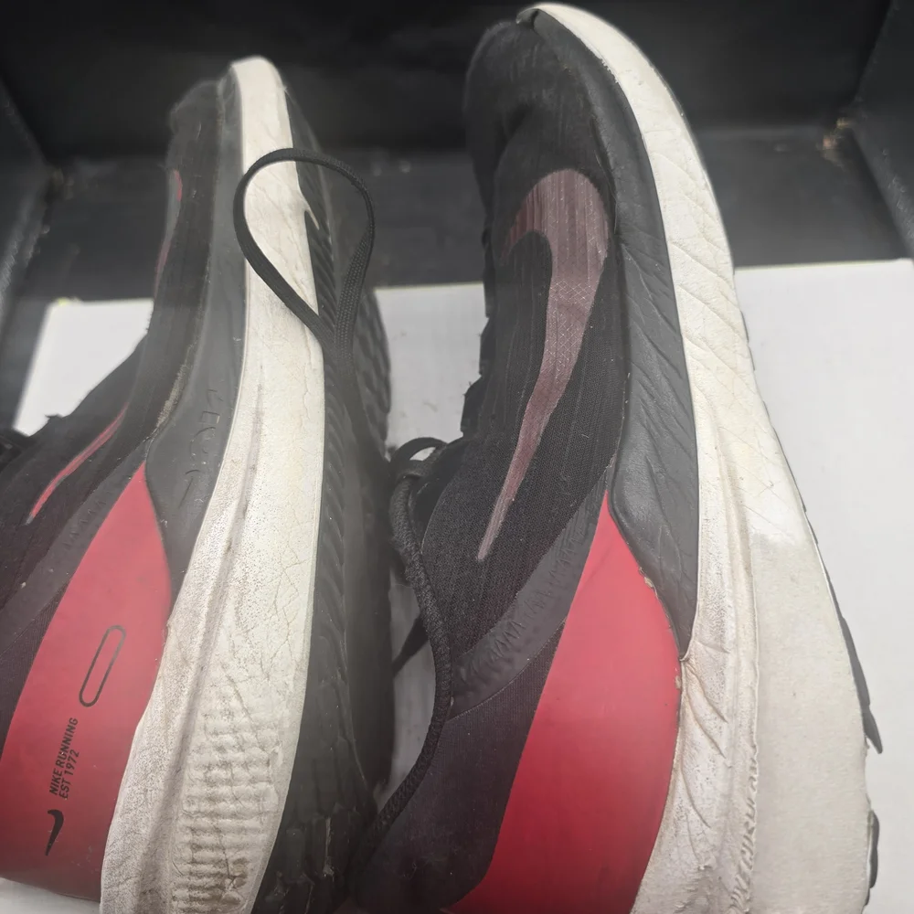 Nike Black and Red Athletic Shoes‎